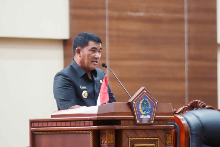 Gubernur YSK Hadiri Rapat Paripurna DPRD Sulut, Bahas Perubahan APBD 2025