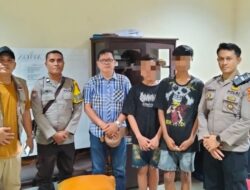 Terjerumus Lem Ehabon, Dua Remaja Diserahkan Polsek ke Yayasan Bunga Bakung untuk Pembinaan