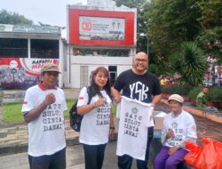 Stafsus Gubernur Sulut Christian Yokung Apresiasi Aksi Bagi Kaos Satu Sulut Cinta Damai: Tak Mudah Terpecah Belah